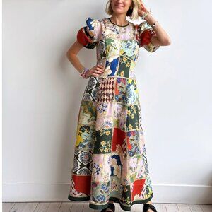 Alemais Bianca Belted Midi Shirtdress